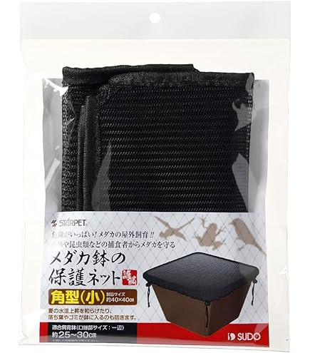 専用❤️速達付き同梱-300円　線紋富貴玉 暗河Dark  鉢のまま Amazon | スドー メダカ鉢の保護ネット丸型 大 S-5383 | SUDO(スドー