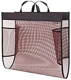 サキ サイドワゴン ブラウン 約幅41×奥行20×高さ40cm