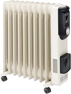 Amazon Dbk オイルヒーター セラミックヒーター付 10枚フィン 4 9畳用 Hezc13 10jbh Dbk ディービーケー オイルヒーター