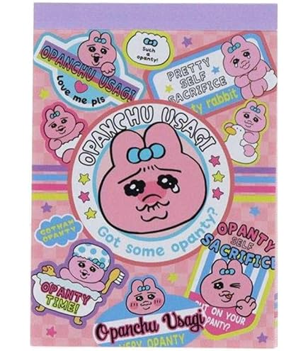 Amazon.co.jp: カミオジャパン(Kamiojapan) おぱんちゅうさぎ[メモ帳