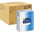 エリエール 箱ティシュー プラスウォーター(+Water) 180組×50箱(5箱×10セット) パルプ100% 【ケース販売】