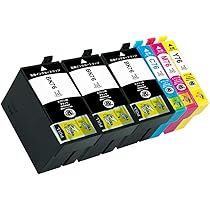 Amazon.co.jp: IC4CL76 (IC76) BK×3/C/M/Y 【全色大容量】 6本セット