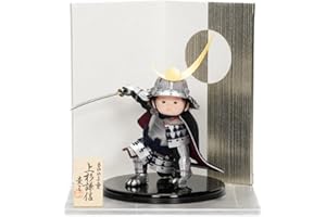 もののふ童 英雄見参 上杉謙信 大将飾り〈壹三作〉