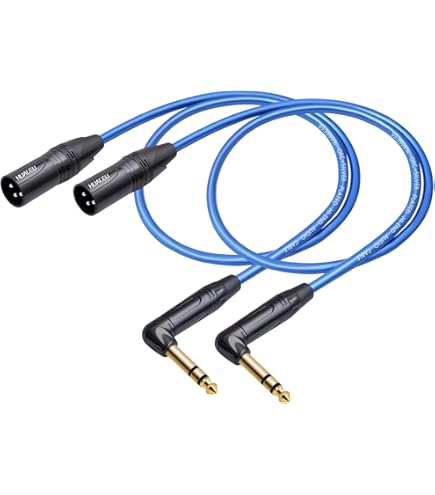Amazon | LyxPro LCS プレミアム シリーズ XLR (オス/メス端子) 4.5m