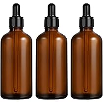 Amazon.co.jp: スポイト遮光瓶 100ml ガラス製 精油小分け