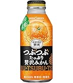 Amazon.co.jp: ポッカサッポロ つぶたっぷり贅沢みかん 400gボトル缶