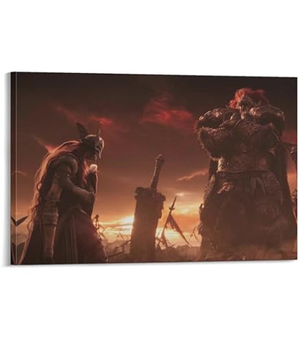 Amazon.co.jp: エルデンリング - フレーム付きゲームポスター(ゲーム