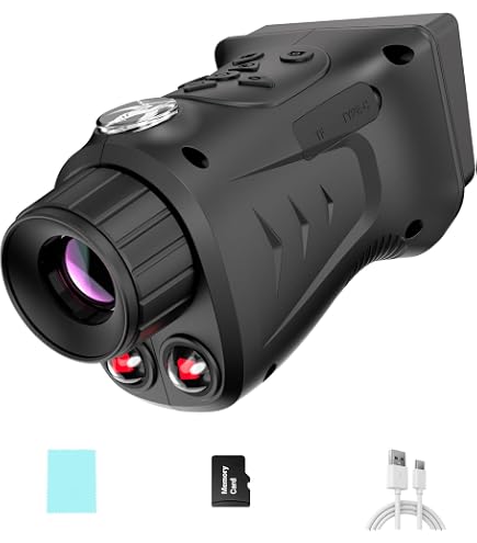 Amazon.co.jp: SUZLAZYR デジタル暗視スコープ、狩猟用 940nm IR