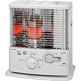 トヨトミ 石油ストーブ 電池レス ぐるんPa (木造6畳まで/コンクリート9畳まで) 日本製 ホワイト RS-G24N(W)