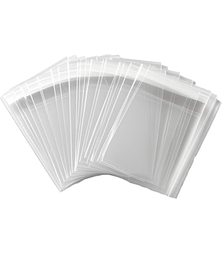 cellophane greeting card sleeves 100Pcs 5-1/2 x 7-1/2 Inch Clear Cellophane Cello Bags,Thick Greeting Card  Plastic Sleeves-Fit 5 X 7 Inch Cards with Envelope A6 A7 Photos Candy  Treats 1.6-Mil : Amazon.com.au: Stationery & Office Products