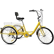 Amazon | 大人用マウンテン三輪車、24インチ大人用三輪車7