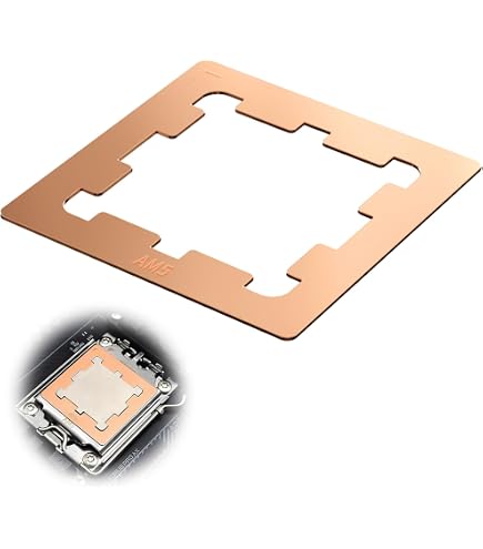 Amazon.co.jp: グリスガード AM5 CPU ガード メタル サーマル パッド