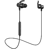 【aptX HD & AAC 対応】SOUNDPEATS Q30 HD Bluetooth イヤホン 14時間連続再生 高音質 ワイヤレスイヤホン IPX7 防水 スポーツイヤホン QCC3034チップセット採用 CVC8.0ノイズキャンセリング搭載 ブルートゥース イヤホン サウンドピーツ Bluetooth ヘッドホン [IPX7防水証書取得済、メーカー１年保証] ブラック