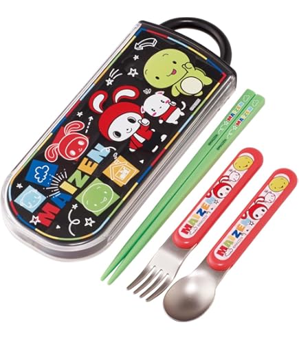 Amazon｜スケーター (skater) トリオセット 箸 スプーン