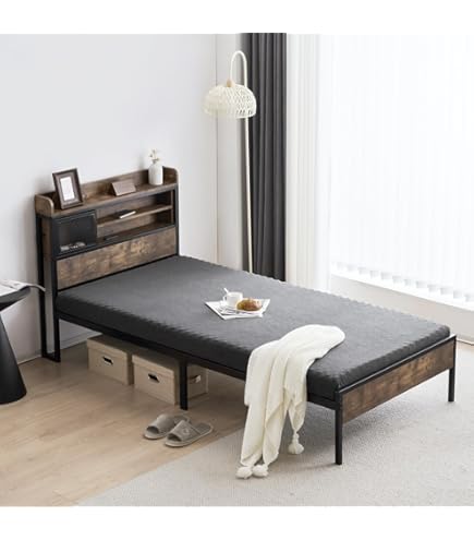 ダブルベッド フレーム 宮付き コンセント付き 木製 パイプベッド スチール製 Amazon｜ベッドフレーム ダブル ダブルベッド パイプベッド コンセント