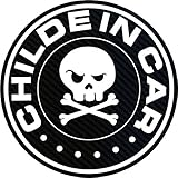 CHILD IN CARマグネット（ホワイト）