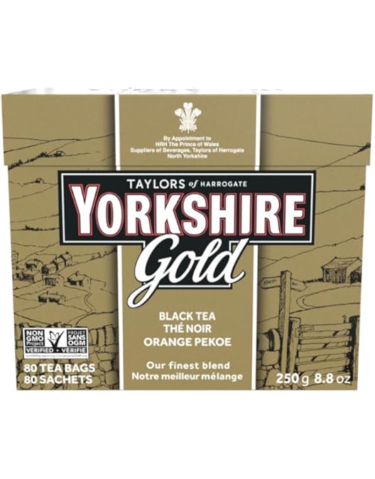 Amazon.co.jp: Yorkshire Tea Biscuit Brew Tea Bags, Pack of 4