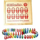 ABCドミノ　104pcs　対象年齢３歳～