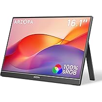 ARZOPA 16.1インチ モバイルモニター 144Hz Amazon.co.jp: ARZOPA 16.1インチ モバイルモニター 144Hz 1ms