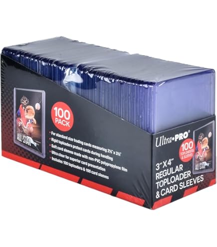ultra pro thick card sleeves Amazon.com: Ultra Pro Extra Thick Card Sleeves for Cards up to 100pt : Toys  & Games main image 0