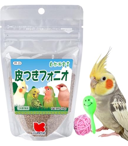 Amazon | 自然派宣言 フォニオパディ 小鳥 120グラム (x 1) | 黒瀬