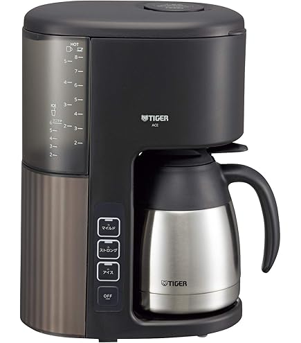 Amazon | タイガー コーヒーメーカー 4杯用 カフェルビー ACU-A040-RE