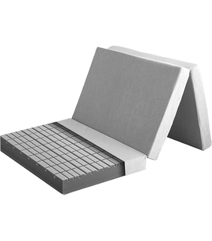 Amazon｜monozu マットレス セミシングル 3つ折り 折りたたみ 高反発