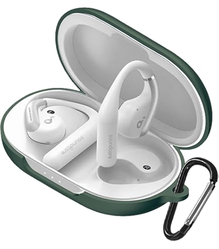 Anker Soundcore AeroFit ケース　シリコン　ホワイト Amazon | Anker Soundcore AeroFit Pro 用 ケース【YXHH