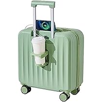 Amazon | [夏島売店] スーツケース 小型 グリーン SSサイズ：44