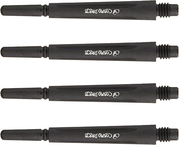 Cosmodarts Carbon Normal Spin Fitted Shaft C Black 5 - 1