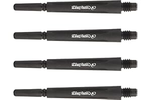 Cosmodarts Carbon Normal Spin Fitted Shaft C Black 5