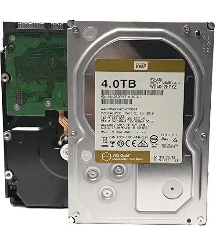 Amazon | 【国内正規代理店品】WD 3.5inc Gold 4TB キャッシュ 128MB