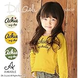 (エマーブル) AIMABLEロゴチュニックトレーナー/秋 ベビー キッズ 女の子 80 キナリ
