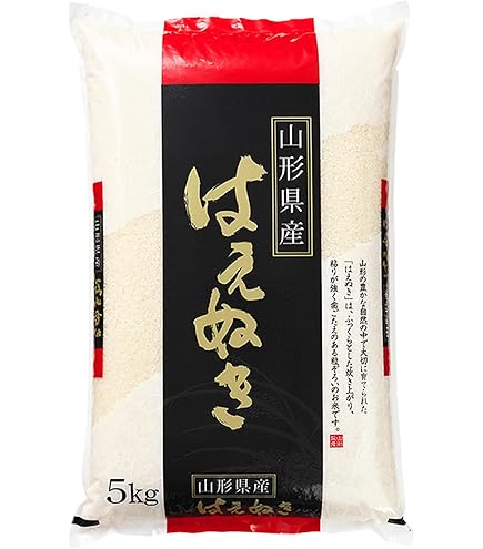 Amazon.co.jp: 令和7年産 【精米】 山形県産 はえぬき 10kg : 食品