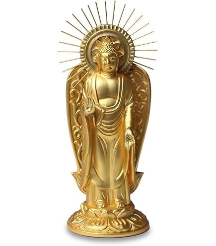 Amazon｜仏壇屋 滝田商店 西阿弥陀如来(浄土真宗本願寺派) 合金