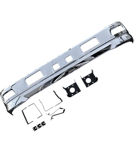 Amazon | 07エルフ 標準 メッキ フロントバンパー フォグランプ対応