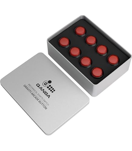 Amazon | Qanba Gravity KS アケコン ボタン 静音ボタン 高耐久