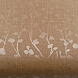 Peel & Stick Backsplash Self-Adhesive Herb Garden Brown Pearl Contact Paper Self-Adhesive Wallpaper 