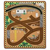 Melissa&Doug メリッサ＆ダグ アクティビティラグ 建設現場
