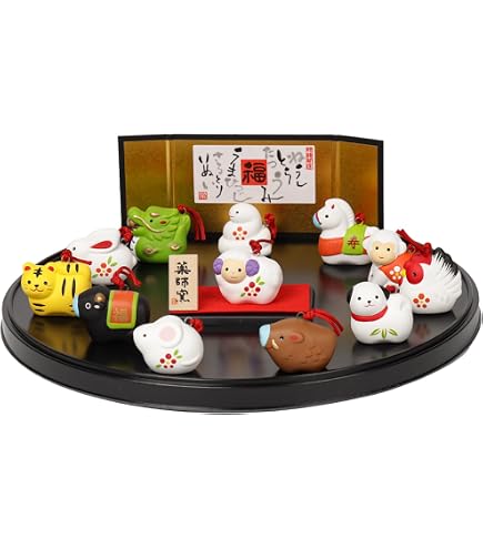 Amazon.co.jp: 薬師窯(yakushigama) クリスタル十二支飾り 【76】 干支