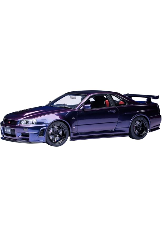 Amazon | AUTOart 1/18 ニスモ R34 GT-R Z-tune ベイサイドブルー 