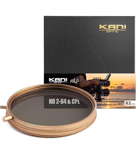 Amazon | KANI 82mm 可変NDフィルター ZeroSharpシリーズ ND2-32+PL 減