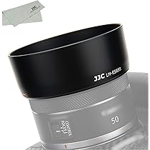 Amazon | JJC ES-65B レンズフード Canon RF 50mm F1.8 STM レンズ 用  