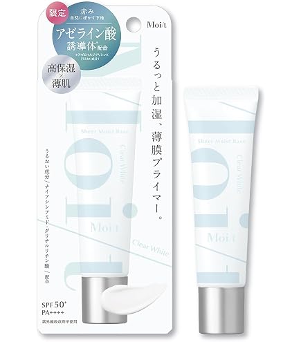 モイット シアーモイストベース 01 クリアベージュ 日本製 30g 2個セット Amazon.co.jp: モイット シアーモイストベース ＜01 クリアベージュ