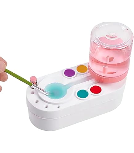 Amazon.co.jp: Active Island 筆洗い ブラシリンサー 筆洗器 水彩画
