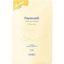 Amazon | パパウォッシュ フリー パウチ 酵素洗顔 (毛穴/黒ずみ/くすみ