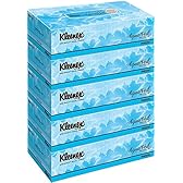 クリネックスティシュー アクアヴェール 180組(360枚)×5個パック