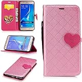 Aireratze(TM) Samsung Galaxy J5 2016 (J510) ケース　PU　手帳型　携帯電話用 [USBケーブルは無料です]　カバー カード収納ポケット付き　マグネット式　ス