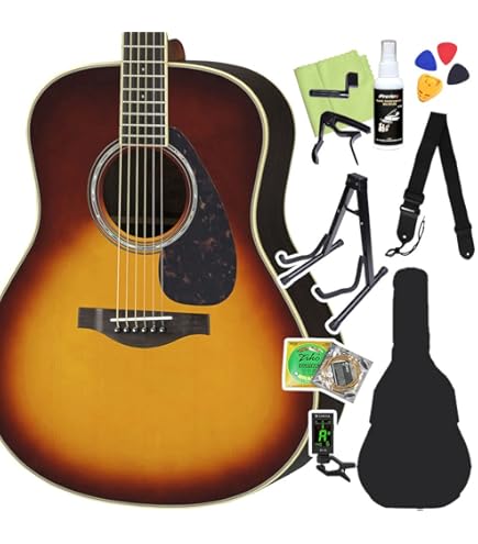 Amazon.co.jp: YAMAHA LL6 ARE アコースティックギター初心者12点