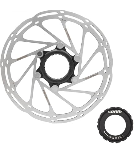 Amazon | スラム「SRAM」Paceline X Rotor140mm/Center Lock シルバー
